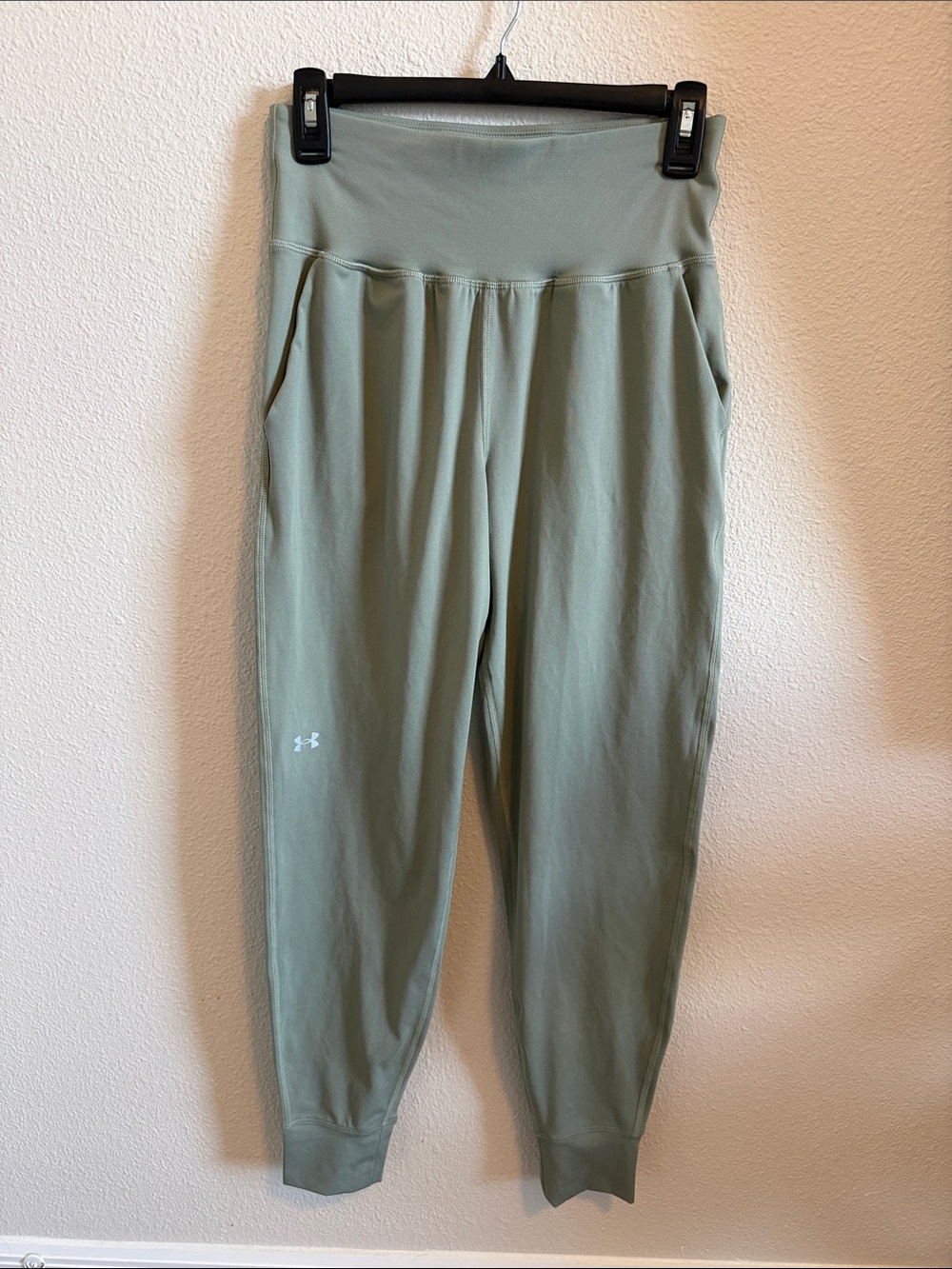 Under Armour Olive Green High-Rise Joggers